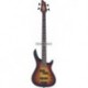 Stagg BC300-SB - Guitare basse électrique "Fusion" 4 cordes