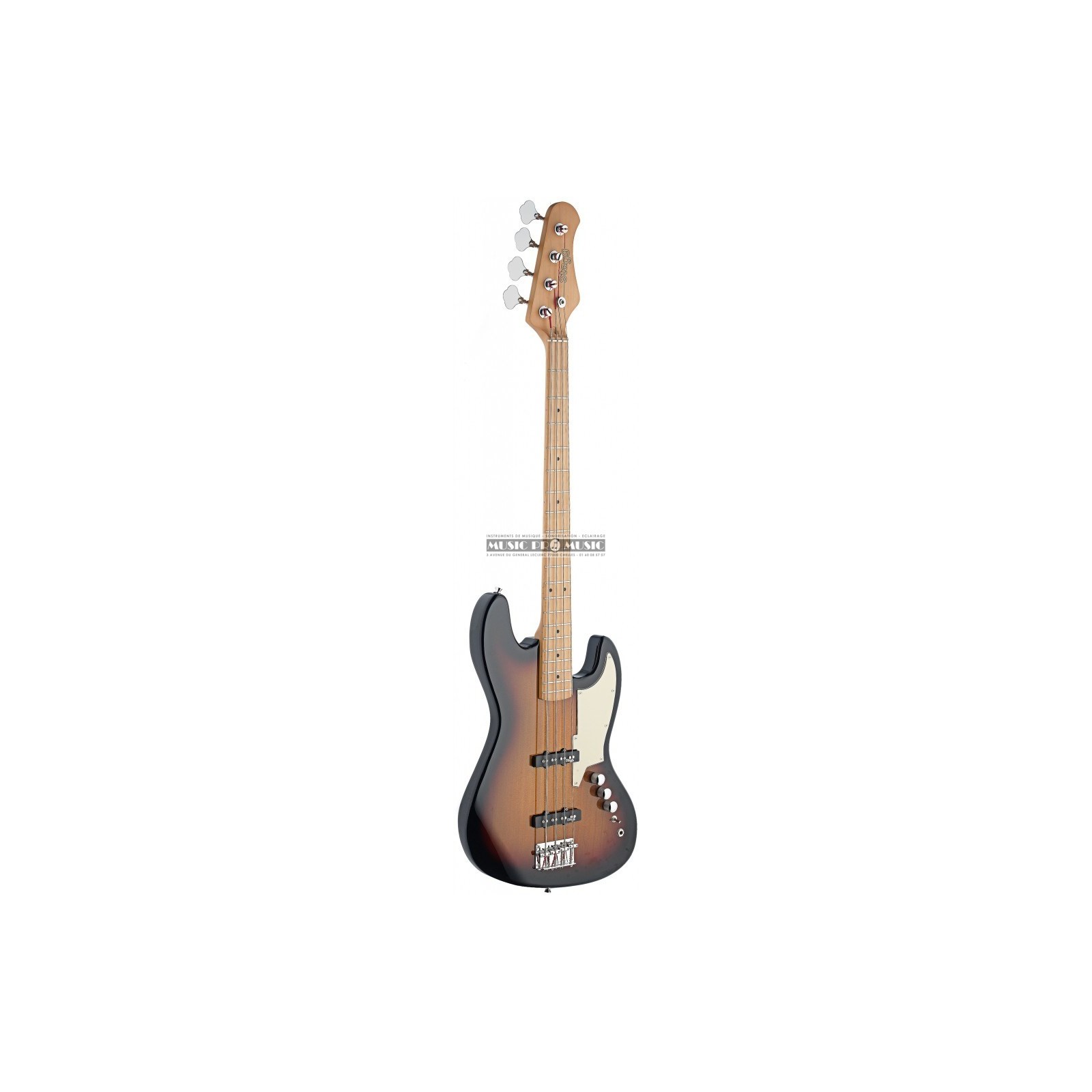 Guitare basse électrique Fusion, 4 cordes » Stagg