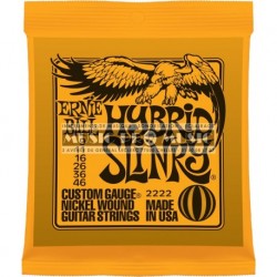 Ernie Ball 2222 - Jeu de cordes Slinky 9-46 pour guitare électrique