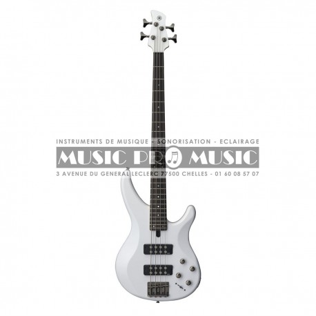 Yamaha TRBX304WH - Basse électrique blanche