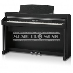Kawai CA67B - Piano numérique noir satiné avec meuble