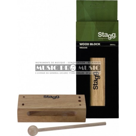 Stagg WB326S - Woodblock petit modele
