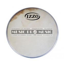 Izzo IZ6647 - Peau tambourin sertie 10"