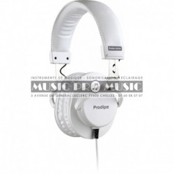 Prodipe 3000W - Casque d'écoute professionnel polyvalent blanc