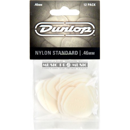 Dunlop 44P46 - 12 Mediators Nylon 46mm