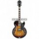 Ibanez AKJ95-VYS - Guitare Demi caisse vintage sunburst