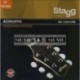 Stagg AC-1254-PH - Jeu de cordes phosphor-bronze pour guitare acoustique