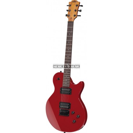 Lâg I66-DRD - Guitare électrique Imperator Dark Red