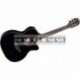 Lâg TN100A14SCE-BLK - Guitare électro classisque 4/4 noir