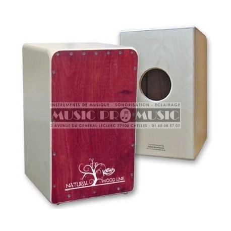 Katho KT37R - Cajon Woodline Rouge