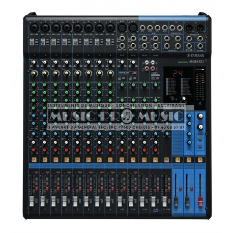 Yamaha MG16XU - Table de mixage 16 canaux avec effets spx