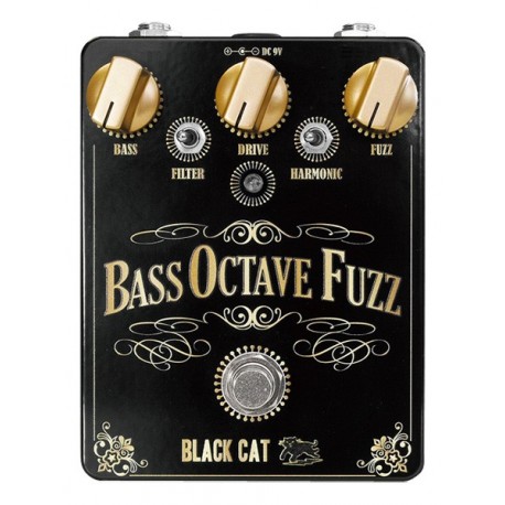 Black Cat Pedals BCBOF - Pédale de fuzz pour basse Bass Octave Fuzz