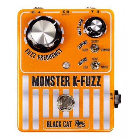 Black Cat Pedals BCMKF - Pédale d'effet fuzz Monster K-Fuzz