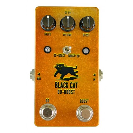 Black Cat Pedals BCODB - Pédale d'effet overdrive OD-Boost