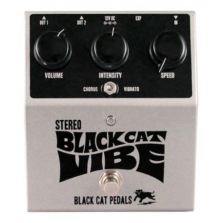 Black Cat Pedals BCSBCV - Pédale d'effet multi-modulation Stereo Vibe
