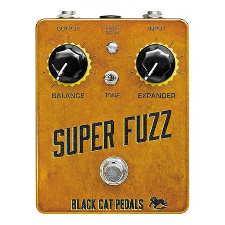 Black Cat Pedals BCSUP - Pédale d'effet fuzz Super Fuzz