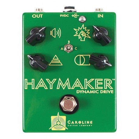 Caroline Guitar Company CARHAY - Pédale d'effet overdrive Haymaker