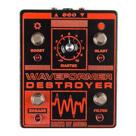 Death By Audio DBAWAVE - Pédale d'effet fuzz Waveformer Destroyer