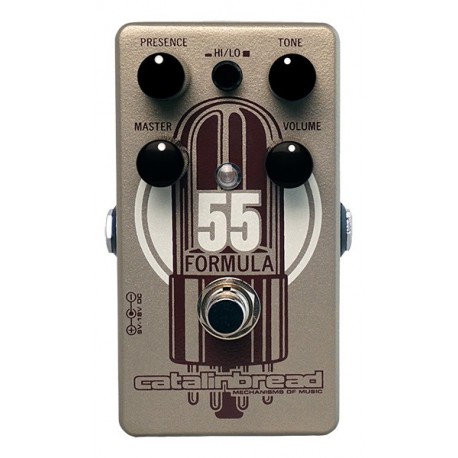 Catalinbread CATFOR55 - Pédale d'effet overdrive Formula No. 55