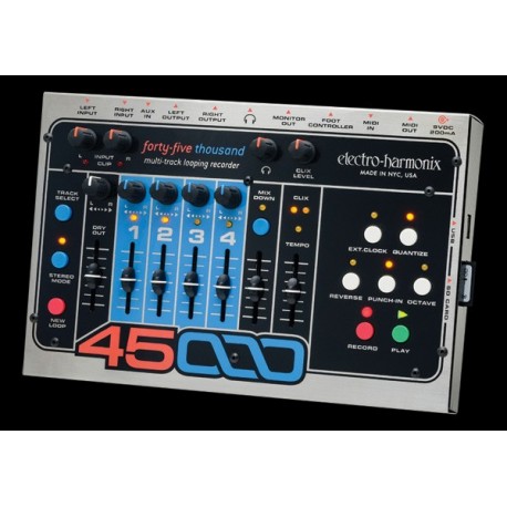 Electro-Harmonix EHX45 - Pédale d'effet looper 45000 Multi-Track Looper