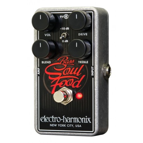 Electro-Harmonix EHXNBSF - Pédale d'overdrive pour basse Bass Soul Food