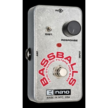 Electro-Harmonix EHXNANOBA - Pédale d'effet phaser Bassballs