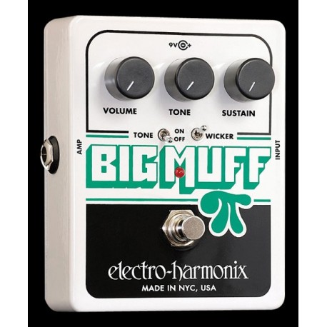 Electro-Harmonix EHXBIGTONE - Pédale d'effet fuzz Big Muff w/ Tone Wicker