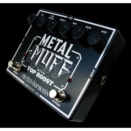 Electro-Harmonix EHXMETAL - Pédale d'effet distorsion Metal Muff