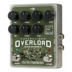 Electro-Harmonix EHXOPE - Pédale d'effet overdrive Operation Overlord