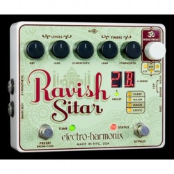 Electro-Harmonix EHXRAVI - Pédale d'effet pitch/harmoniseur Ravish Sitar