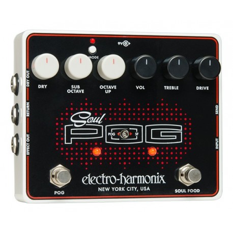 Electro-Harmonix EHXSOU - Pédale d'effet octaver Soul POG