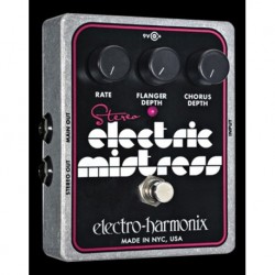 Electro-Harmonix EHXSTELMIS - Pédale d'effet flanger Stereo Electric Mistress