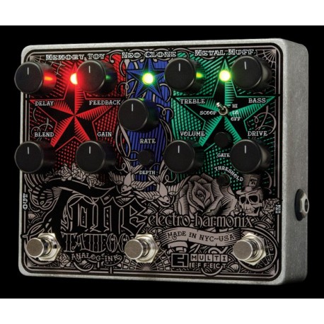 Electro-Harmonix EHXTONE - Pédale d'effet multi-modulation Tone Tattoo