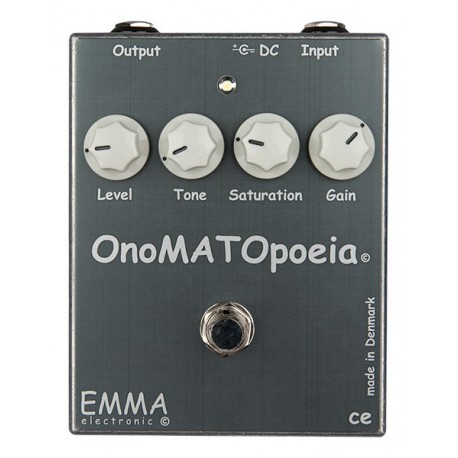 Emma Electronic EMMONO - Pédale d'effet overdrive OnoMATOpoeia