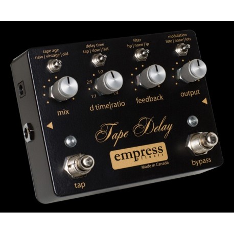 Empress Effects EMPTAP - Pédale d'effet délai Tape Delay