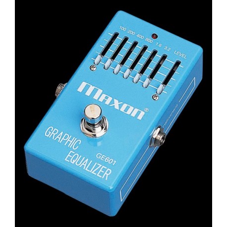 Maxon MAXGE-601 - Pédale d'effet egaliseur GE-601 Graphic Equalizer