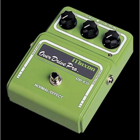 Maxon MAXOD-820 - Pédale d'effet overdrive OD-820 Overdrive Pro