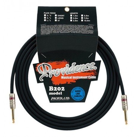 Providence PVB202-1S - Câble instrument B202 - 1m S/S