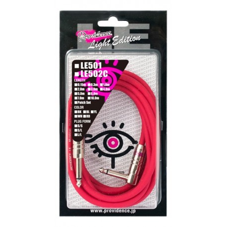 Providence PVLE501-7SR - Câble instrument LE501 - 7m S/S Red