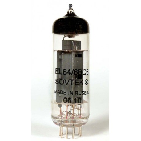 Sovtek EHXSOVEL84PL4 - Lampe de Ampli de puissance EL84 / 6BQ5 quad appairé