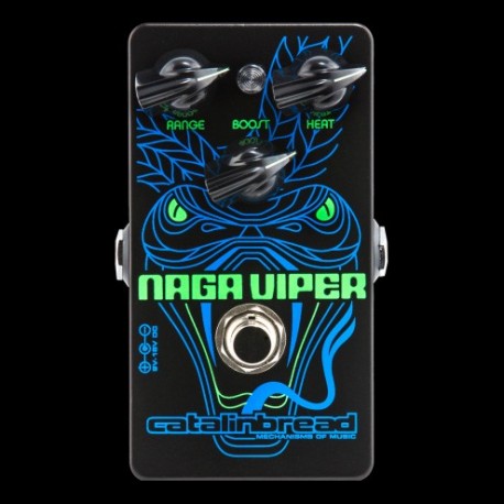 Catalinbread CATNAGA - Pédale d'effet booster Naga Viper