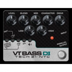 Tech 21 T21CS-VTDI - Préampli pour basse Character VT Bass DI