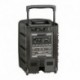 Power Acoustics BE 9610 ABS - Sonorisation portable sur batterie 200w + 2 micros sans fil et lecteur mp3