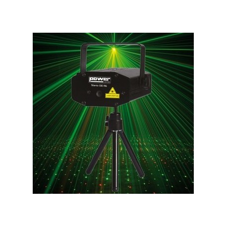 Power Lighting STARIO 130 RG - Effet laser compact + télécommande