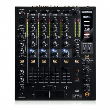 Reloop RMX 60 DIGITAL - Mixer DJ digital 4 voies avec effets