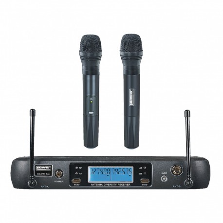 Power Acoustics BE 8014 MH - Micro UHF 2 Micros main HF