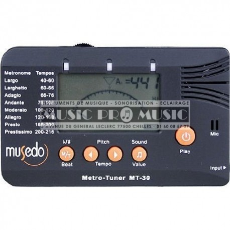 Musedo MT-30 - Accordeur et métronome