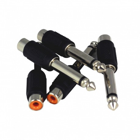 Power Acoustics CON 2006 - Adaptateur Jack 6,35 RCA Femelle