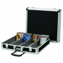 Reloop 200 CD CASE TROLLEY BLACK - VALISE RANGEMENT 200 CD AVEC TROLLEY