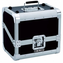 Reloop 80 CASE 50/50 SLANTED BLACK - Valise Rangement 80 Vinyles Avec Séparation